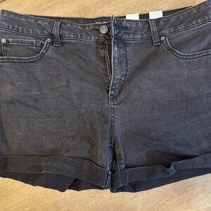 Black Mid-Rise Time & Tru Size 14